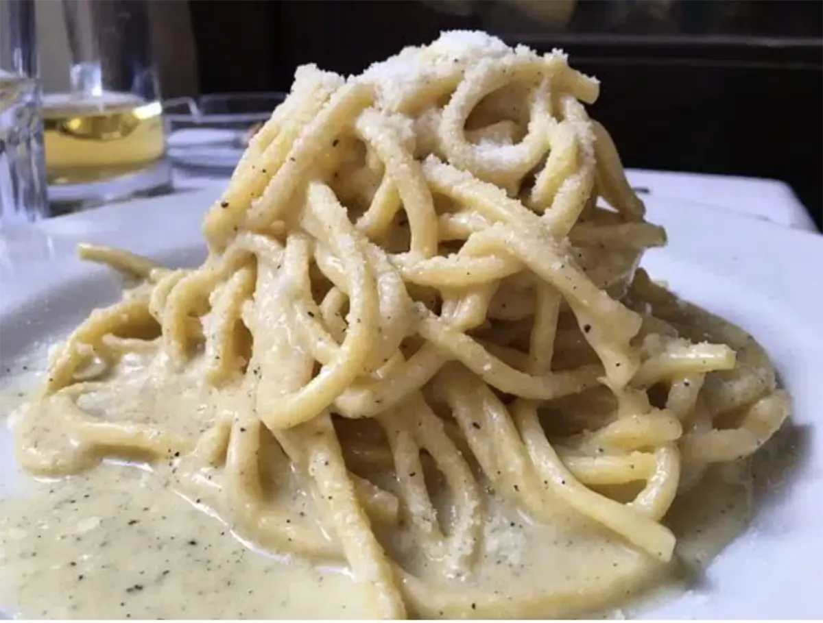 cacio e pepe di borghese