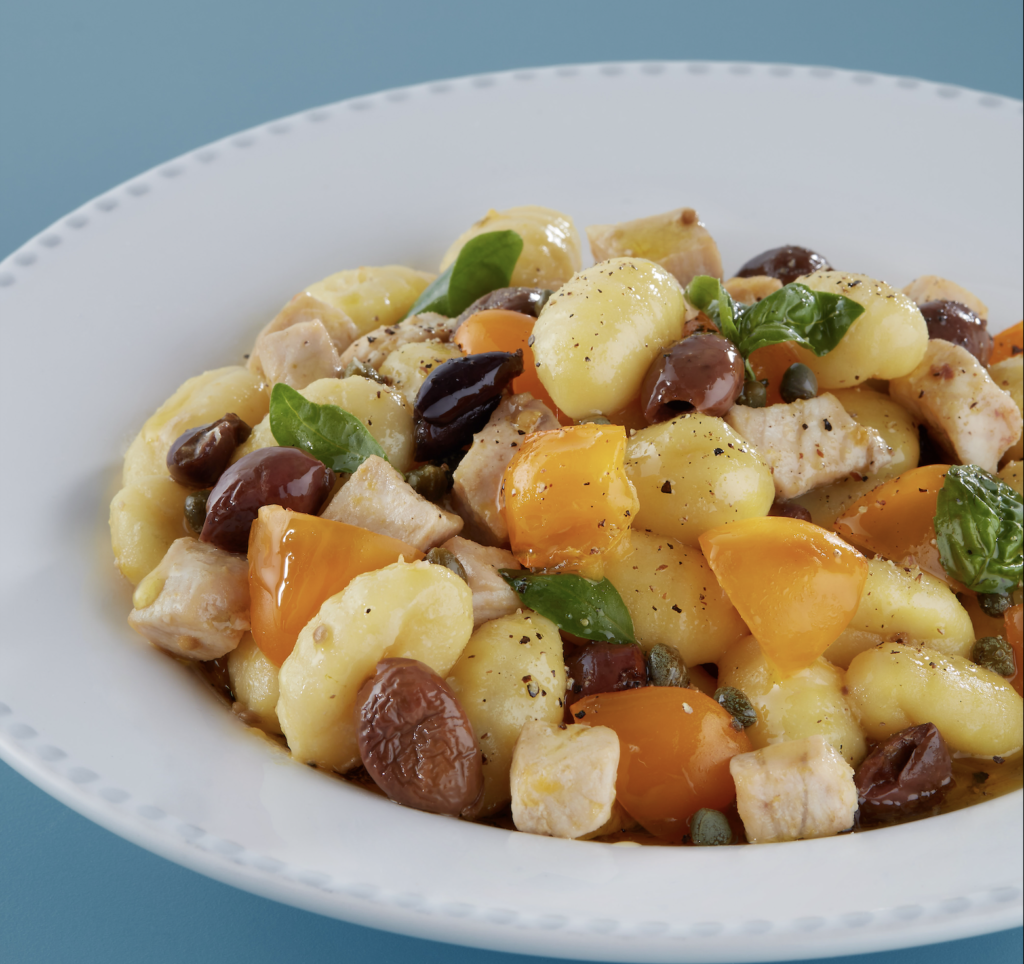 Gnocchi Al Sapore Di Mare Con Pesce Spada E Datterini Gialli Veloce E Sfizioso Da Gustare Piu Ricette