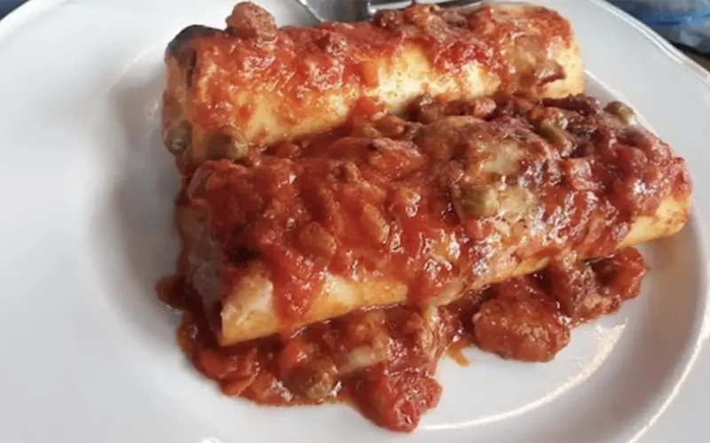 cannelloni al sugo