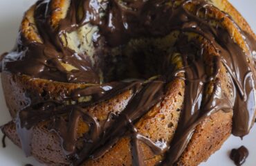 ciambellone variegato nutella