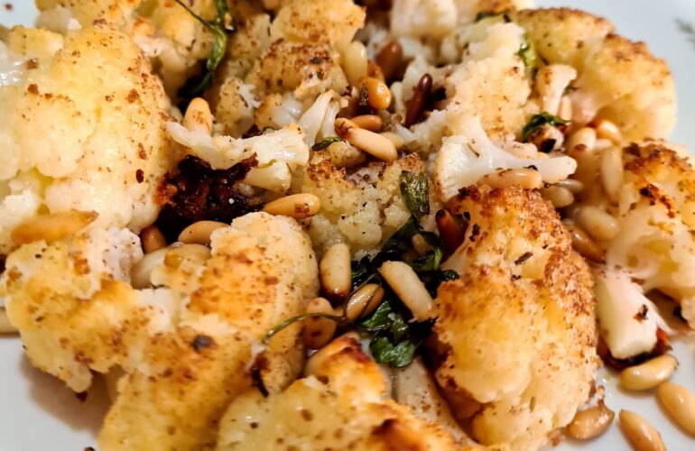 Calvolfiore gratinato, buono e senza grassi: leggero e pronto in poco tempo