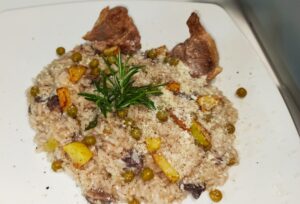 Risotto con “ O’ ruoto o’ furno