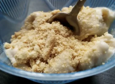 gelato al biscotto