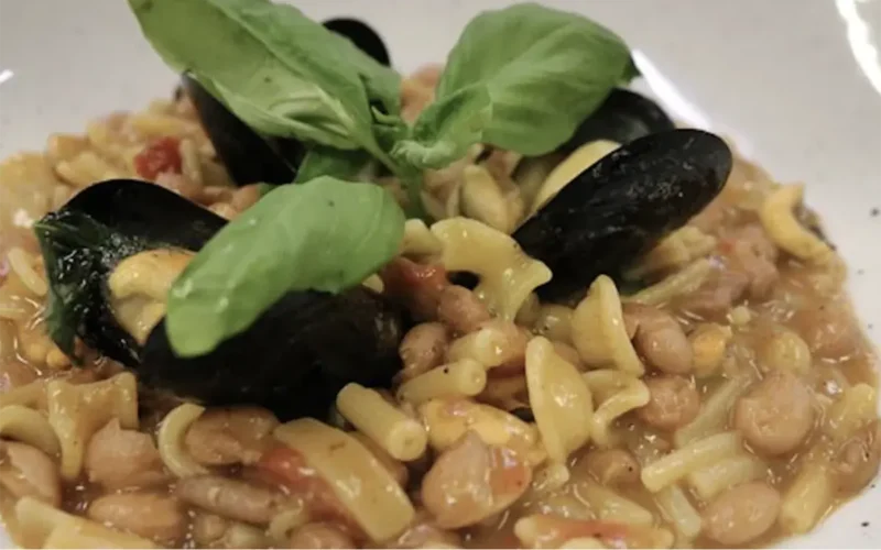 pasta fagioli e cozze