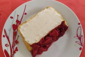 Torta paradiso con Pavesini