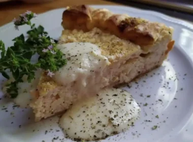 Tortino di ricotta e prosciutto cotto