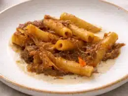 pasta alla genovese di capretto