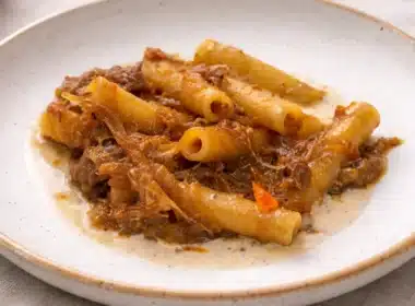 pasta alla genovese di capretto