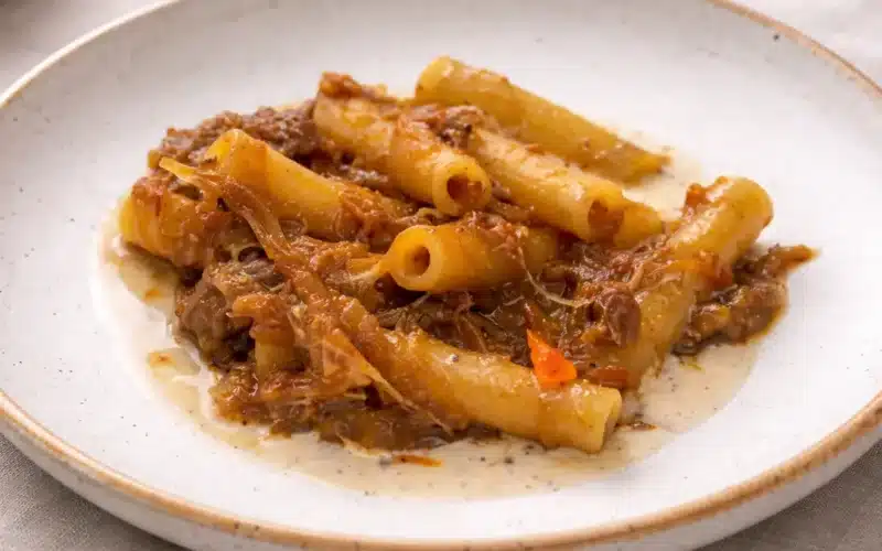pasta alla genovese di capretto