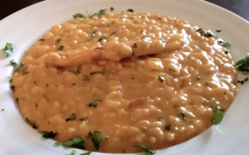 risotto agli scampi