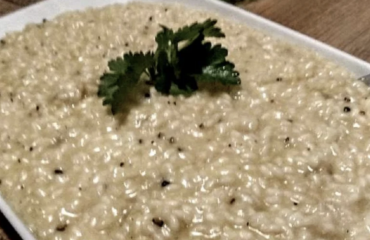 risotto cacio e pepe