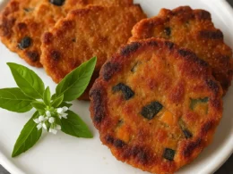 Cotolette leggere con verdure di stagione