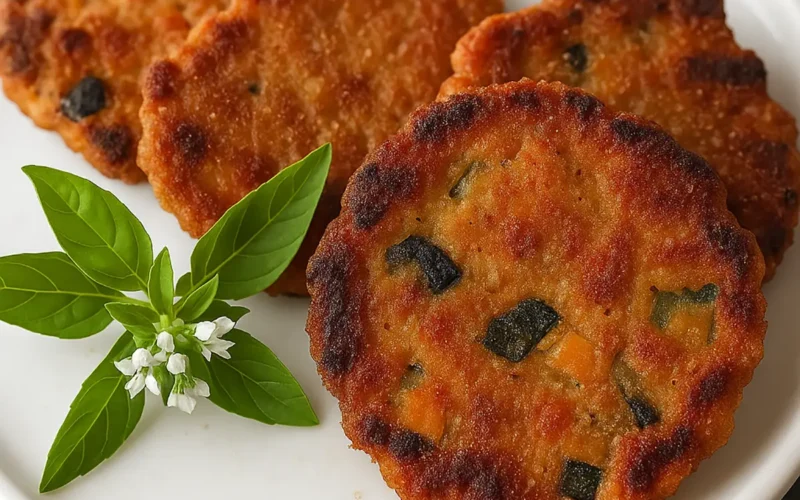 Cotolette leggere con verdure di stagione