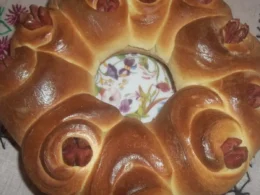 Rustico con wurstel salato