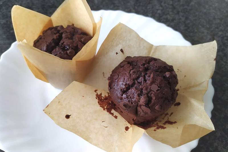 Muffin al cioccolato, di Benedetta Rossi senza uova né burro. Super