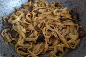 Tagliatelle ai funghi porcini