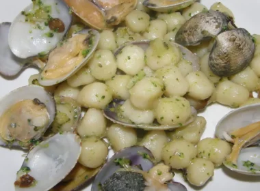 perle di farina e vongole