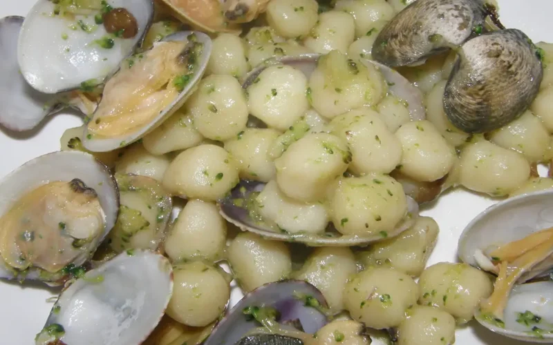 perle di farina e vongole