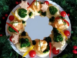 aperitivo per natale vegetariano