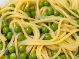 pasta e piselli sicialiana