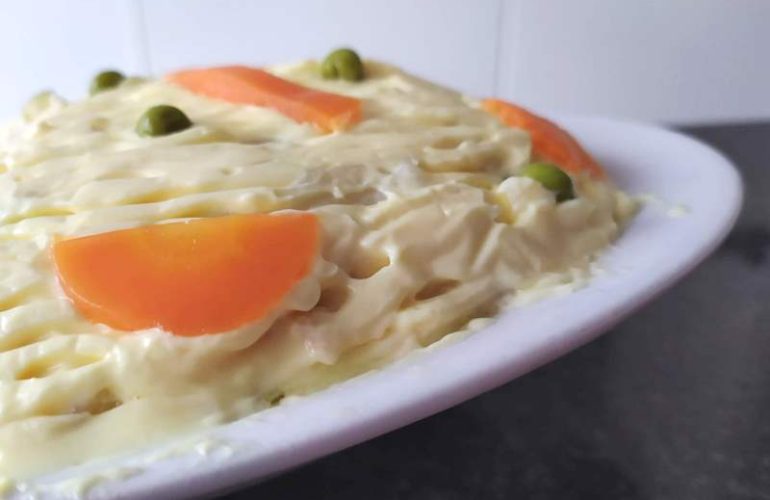 Insalata russa senza maionese