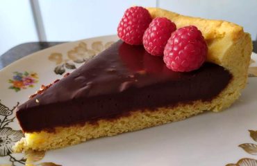 Crostata al cioccolato fondente