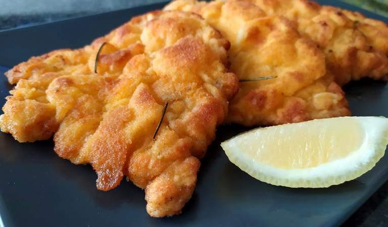 Cotolette di maiale fritte