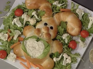 centrotavola di pasqua da mangiare