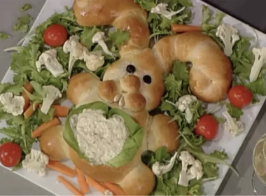 centrotavola di pasqua da mangiare