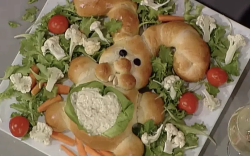 centrotavola di pasqua da mangiare