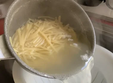 acqua di cottura della pasta