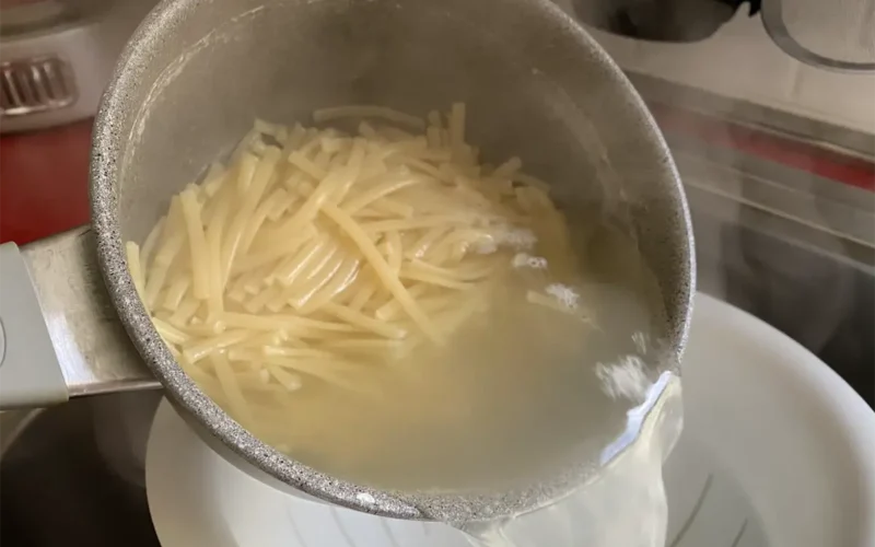 acqua di cottura della pasta