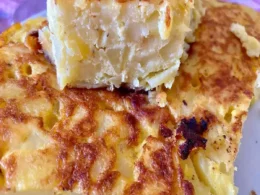 piatto tipico italiano. Frittata di patate