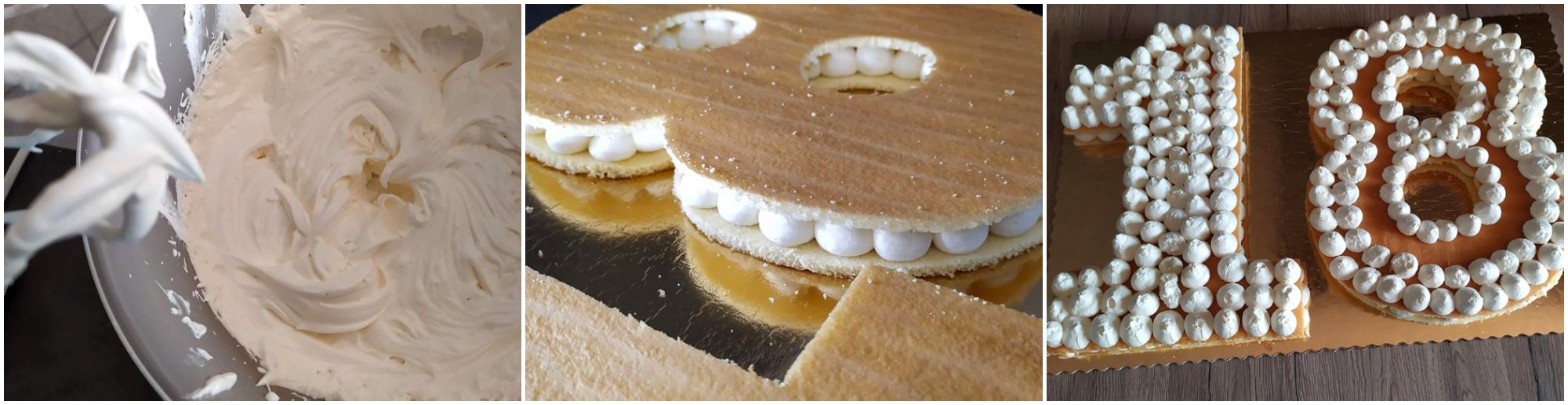 Cream Tart con pasta biscuit