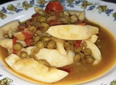 seppie e piselli