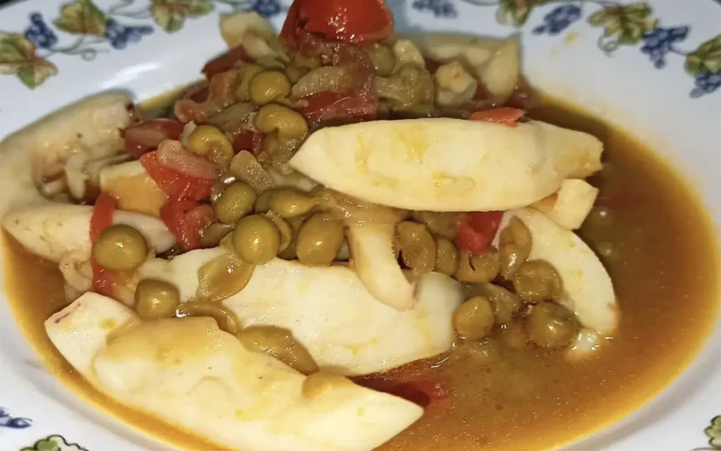 seppie e piselli