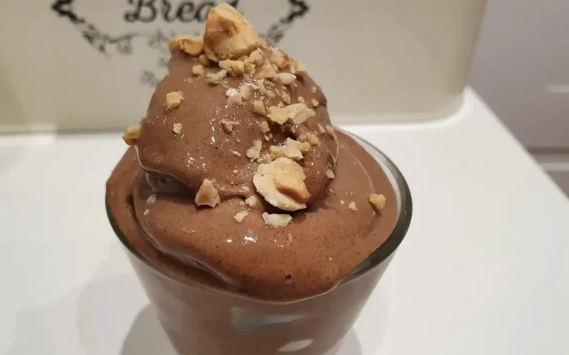 gelato light cioccolato e banana