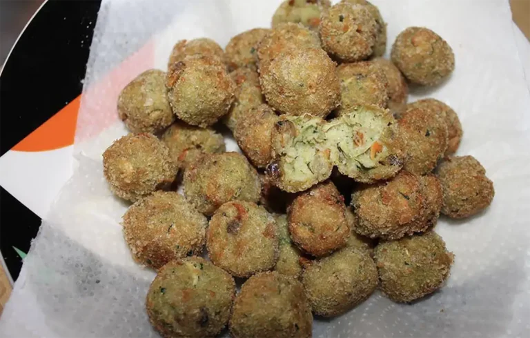 Polpette di vongole e zucchine