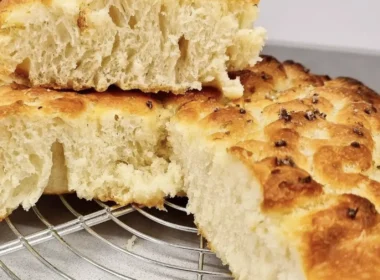 focaccia alta e soffice