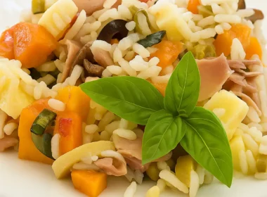 Un modo nuovo di condire un'insalata di riso