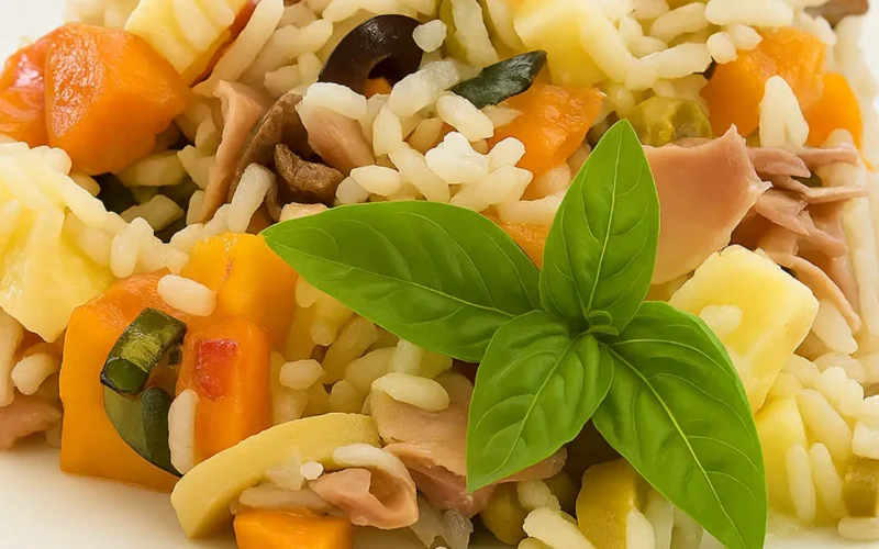 Un modo nuovo di condire un'insalata di riso