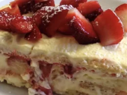 tiramisù alle fragole