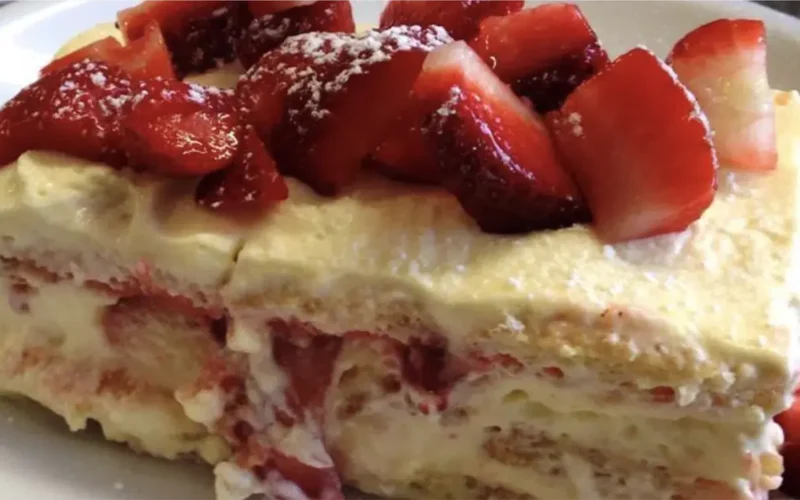 tiramisù alle fragole