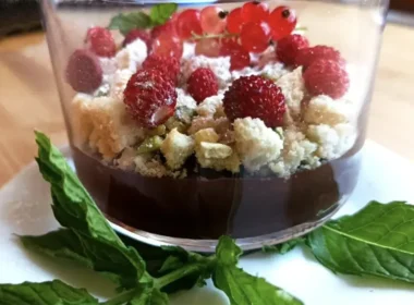 Budino freddo al cioccolato