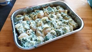 Conchiglioni di ricotta e spinaci