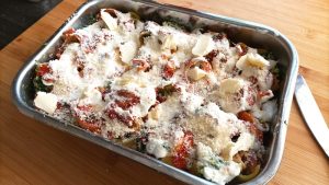 Conchiglioni di ricotta e spinaci
