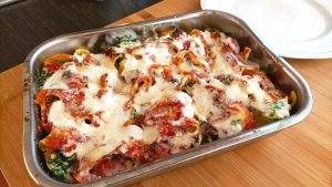 Conchiglioni di ricotta e spinaci