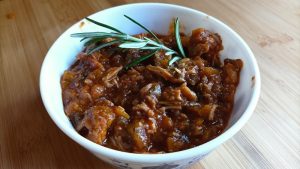 Pasta al ragù di coniglio