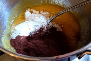 Budino freddo al cioccolato