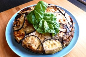Timballo di spaghetti alle melanzane